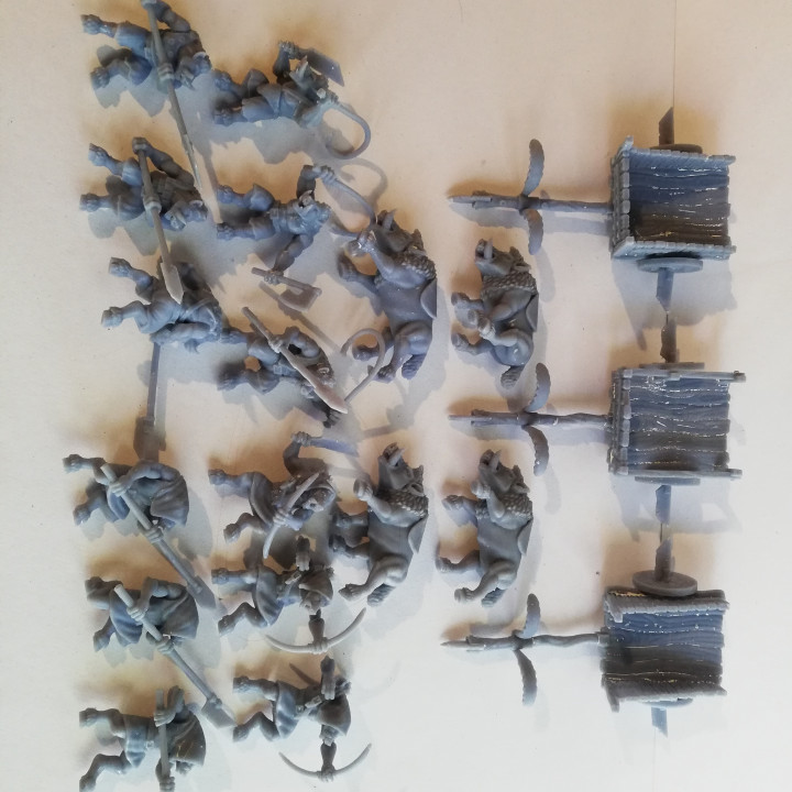 Boarc Chariot Miniaures (32mm, modular) image