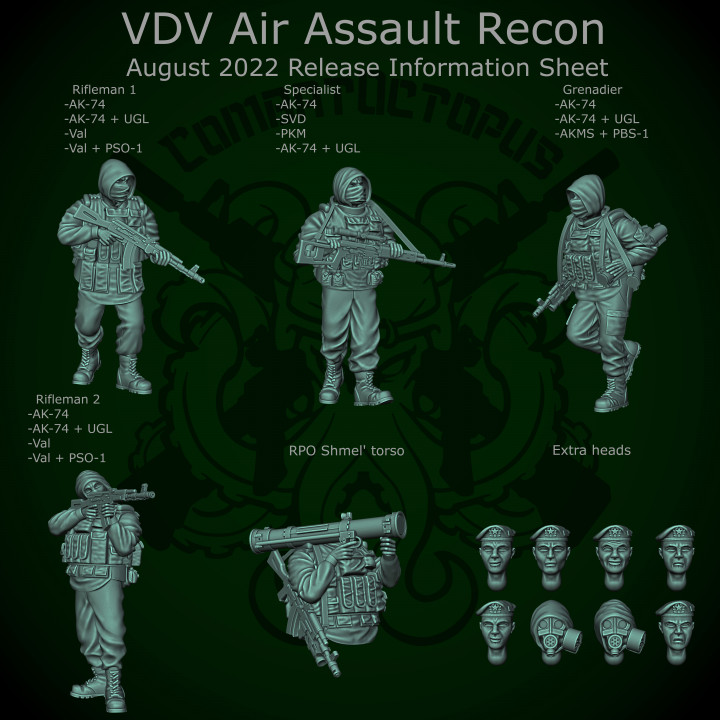 Patreon pack  14 - August 2022 - VDV Air Assault Recon image