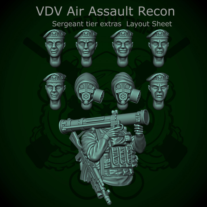 Patreon pack  14 - August 2022 - VDV Air Assault Recon image