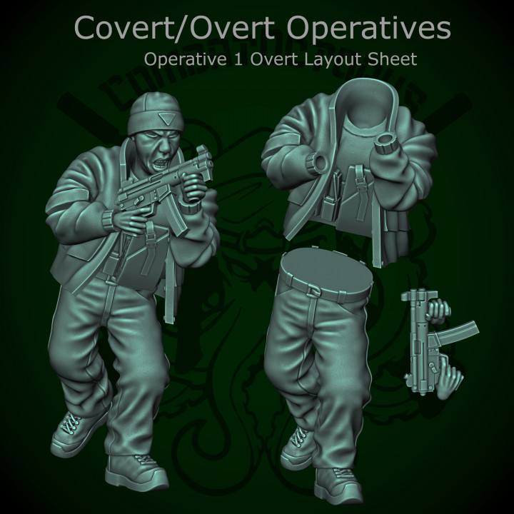 Patreon pack 13 - July 2022 - Covert_Overt Operatives image