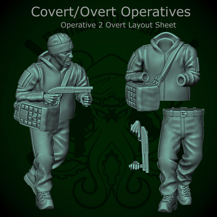 Patreon pack 13 - July 2022 - Covert_Overt Operatives image
