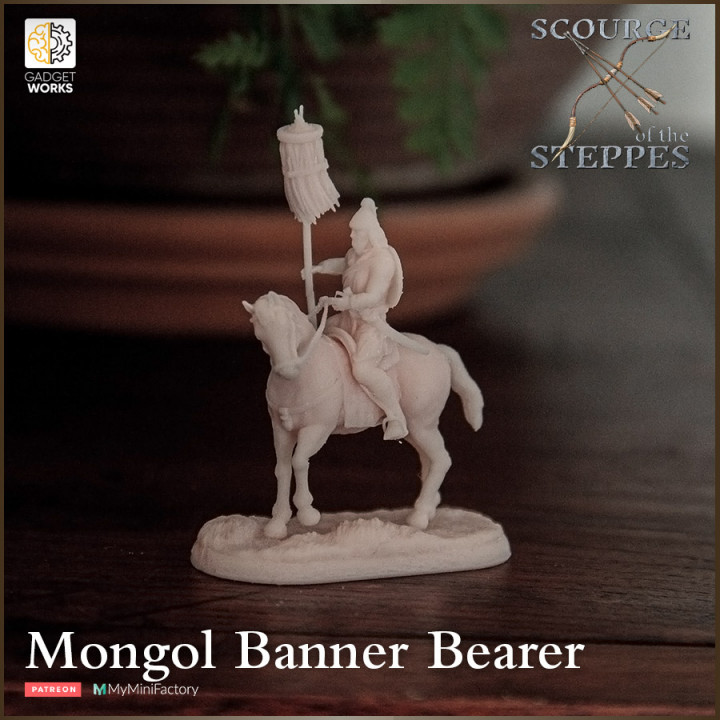 Mongolian Banner Bearer - Scourge of the Steppes image