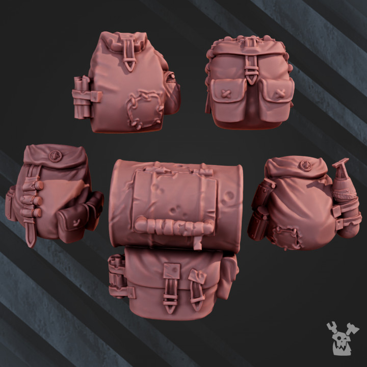 Orc Backpacks x5