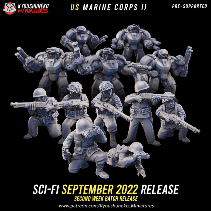 September 2022 Sci-Fi Release - USMC Army