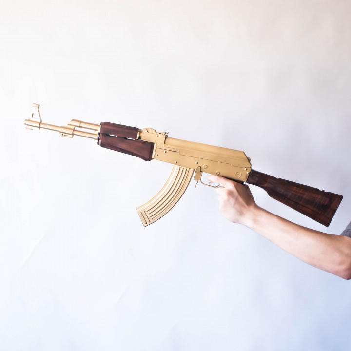 AK-47 Kalashnikov Weapon fake training gun