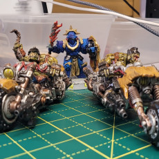 Picture of print of Orc Bikers set B