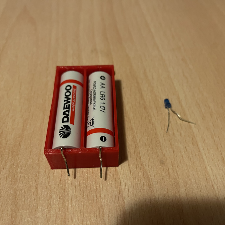 Modular battery holder image