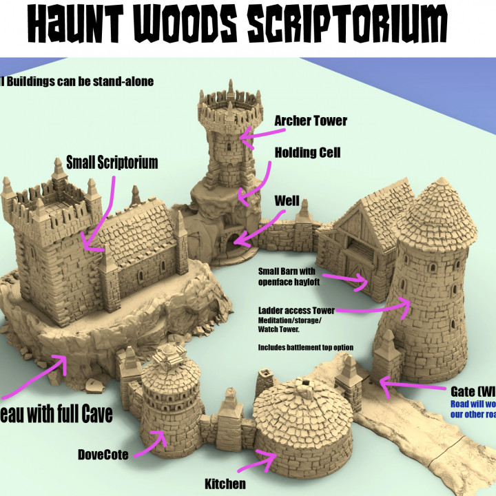 Hauntwoods Scriptorium (Full) image