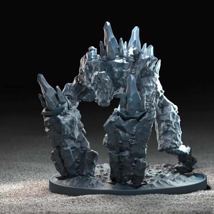 Crystal golem image