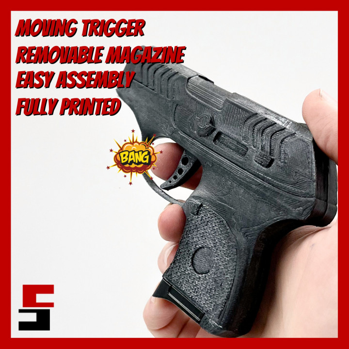 PISTOL RUGER LCP MOVABLE TRIGGER PARTS articulated image