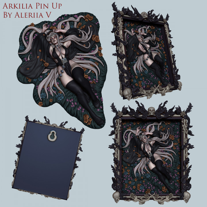 Arkilia Pin Up - 75 and 120mm (Presuported) image