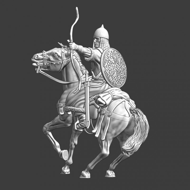 Medieval mounted Kievan Archer image