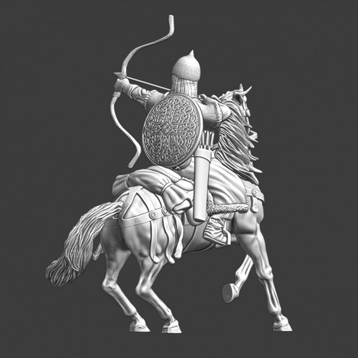 Medieval mounted Kievan Archer image