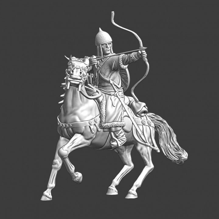 Medieval mounted Kievan Archer image