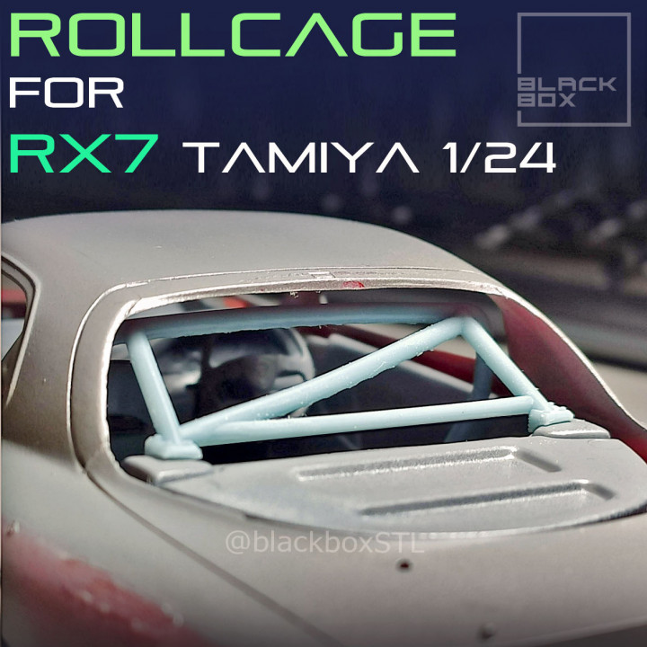 ROLLCAGE FOR RX7 TAMIYA 1-24 MODELKIT image