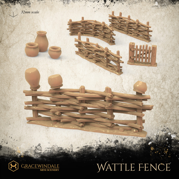 Wattle Fence image