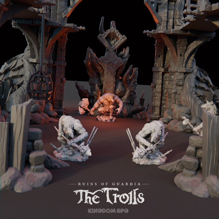 The Troll King - Ruins of Guardia: The Trolls image