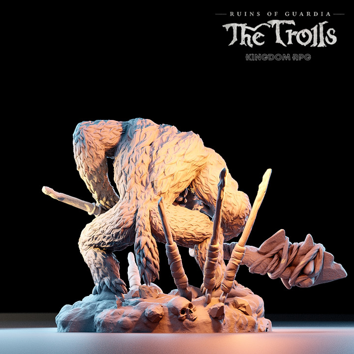 Zebajin, the Nosy Troll Guard - Ruins of Guardia: The Trolls