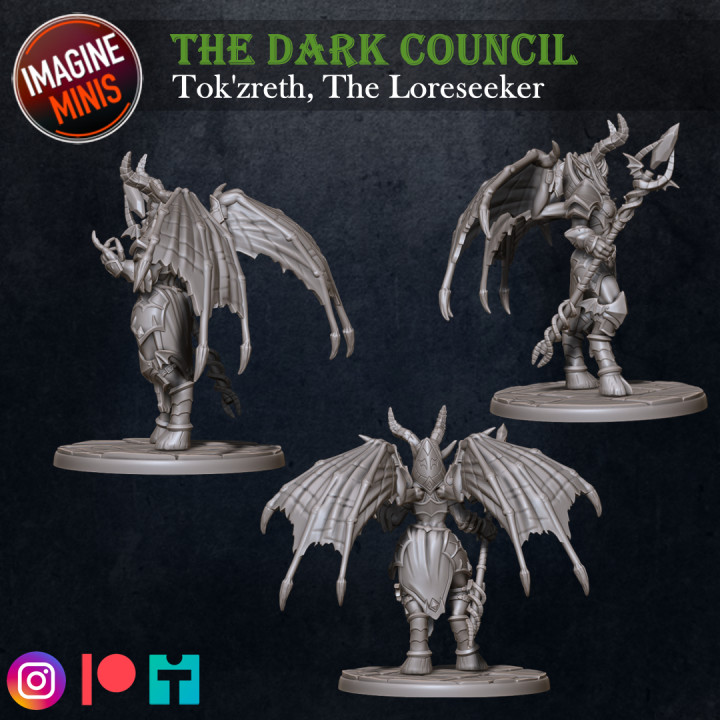 The Dark Council - Tok'zreth, The Loreseeker image