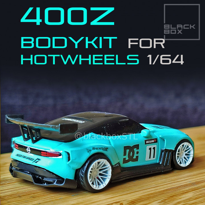 400Z BODYKIT For Hotwheels 1/64 image