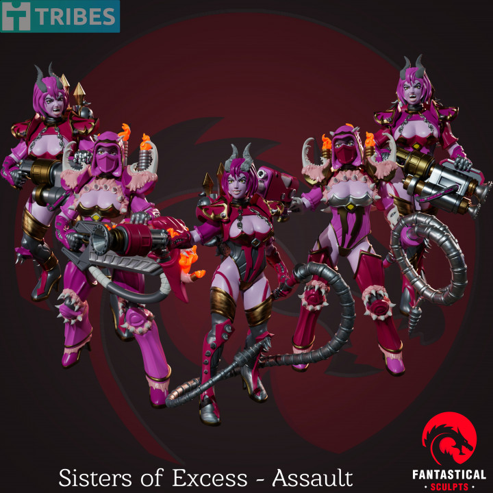 Sisters of Excess - Assault image
