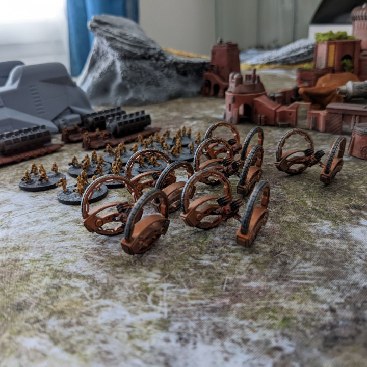 BISHOK's Model Confederate Hellfire Anti Tank Vehicle (Epic 6mm)