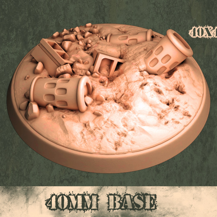 Scenic Bases for minis and vehicles