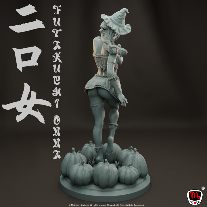 Futakuchi-Onna, Cute Japanese Yokai | Halloween BUST