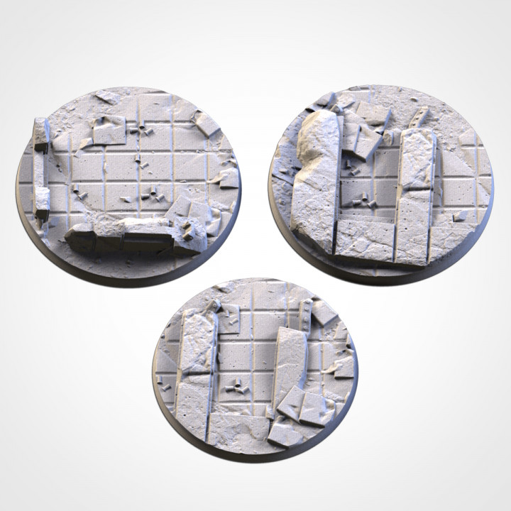 City Ruins Bases (Round) Expansion image