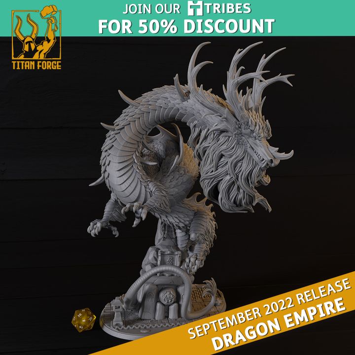 Dragon - Dragon Empire - Titan Forge Miniatures September 2022