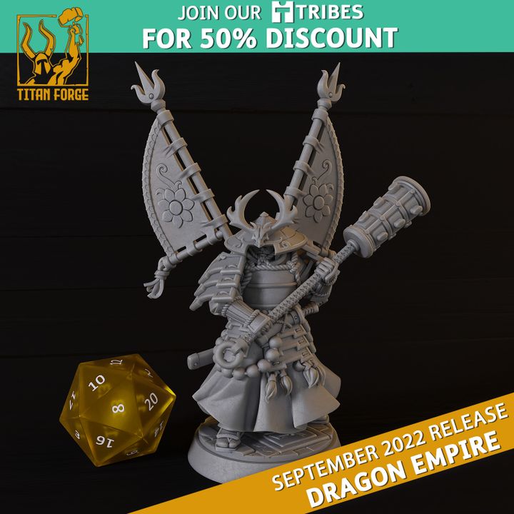 General - Dragon Empire - Titan Forge Miniatures September 2022