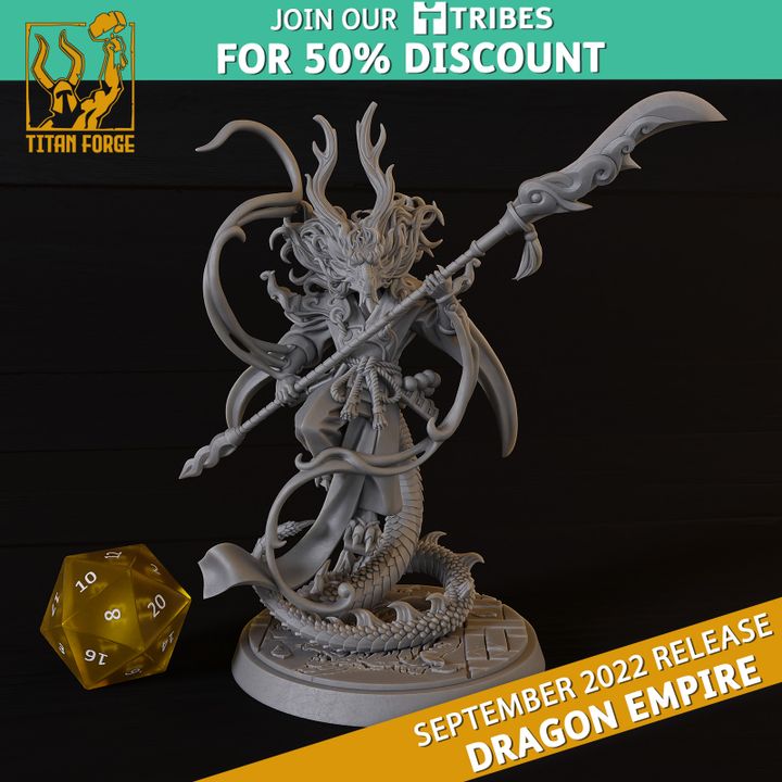 Lord - Dragon Empire - Titan Forge Miniatures September 2022