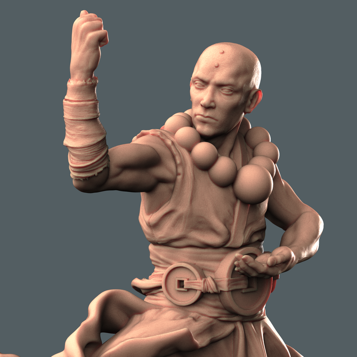 Male Monk Fighter