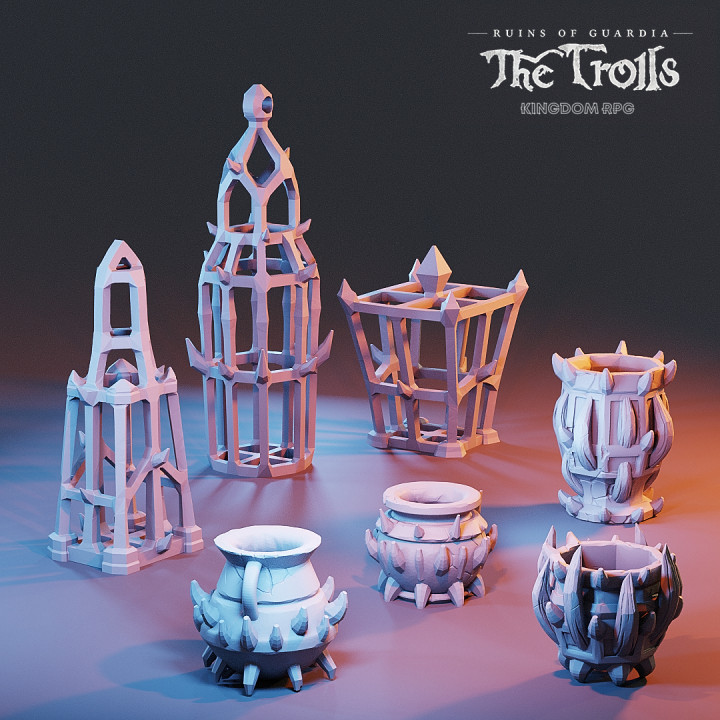 Pots, Jars and Cages - Ruins of Guardia: The Troll image