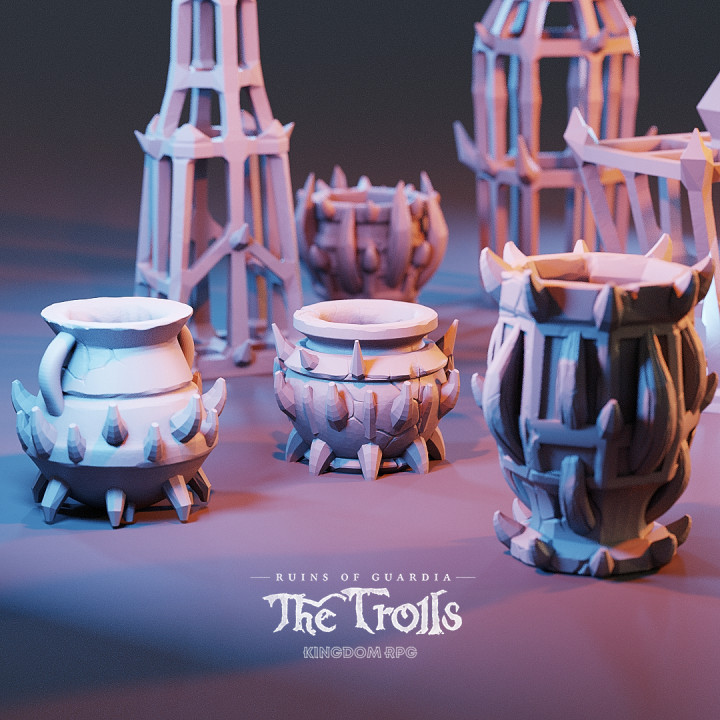 Pots, Jars and Cages - Ruins of Guardia: The Troll image