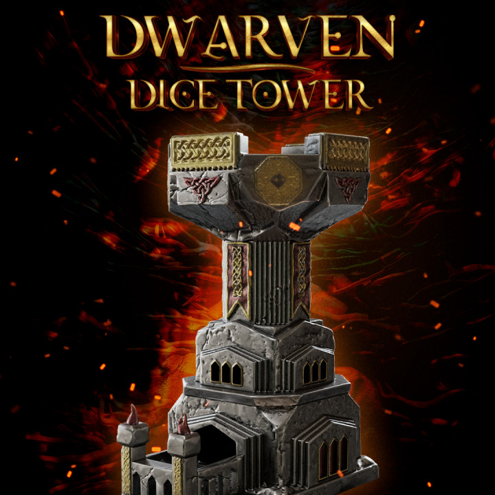 Dwarven Dice Tower