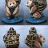 Miniature giant space hamster print image