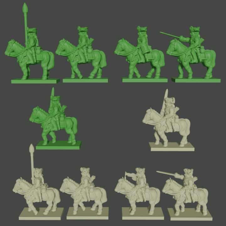 6-15mm Austrian SYW Cavalry (SYW-AU-3) image