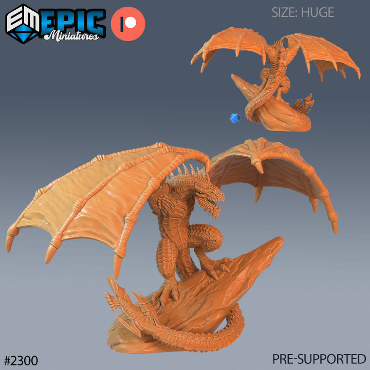Terror Wyvern / Bulky Dragon / Winged Drake / Draconic Wizard Mount / Magical Encounter
