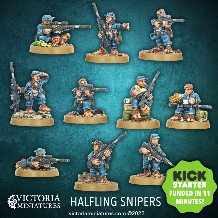 Halfling Snipers 10 Man Squad image