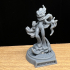 Spacefarers Pt. 2 - Astral Elf, Monkey Girl, Mechagnome (compatible with spelljammer) print image