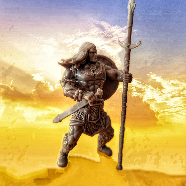 Barbarian Spear Warrior image