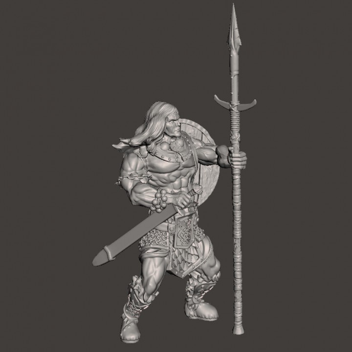 Barbarian Spear Warrior image