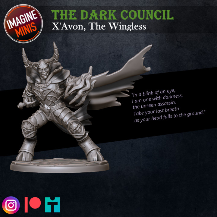 The Dark Council - X'Avon, The Wingless image