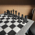 Hexchess 2 - The Royals Chess Set print image
