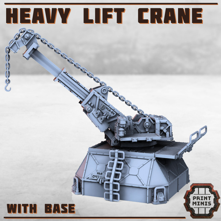 Heavy Lift Crane w/ Base image