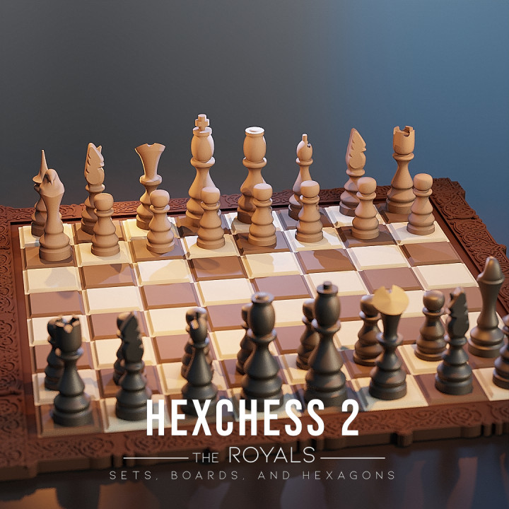 Hexchess 2 - Bauzera Chess Set