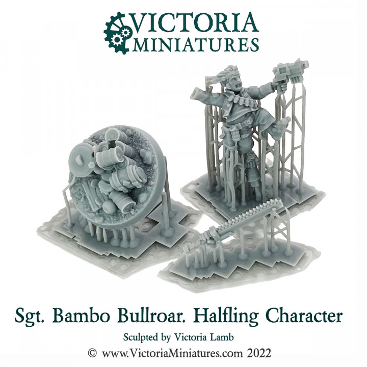 Bambo Bullroar Halfling Character image