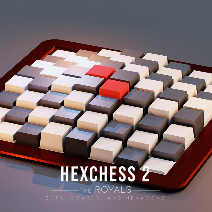 Hexchess 2 - 3D Board - Borders and Tiles