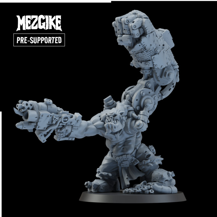 Bruzgob da orc warboss (pre-supported) image